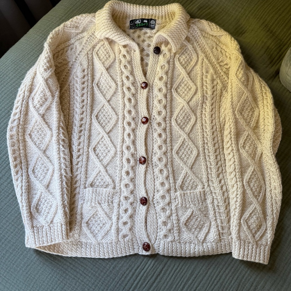 Irish Wool Cardigan